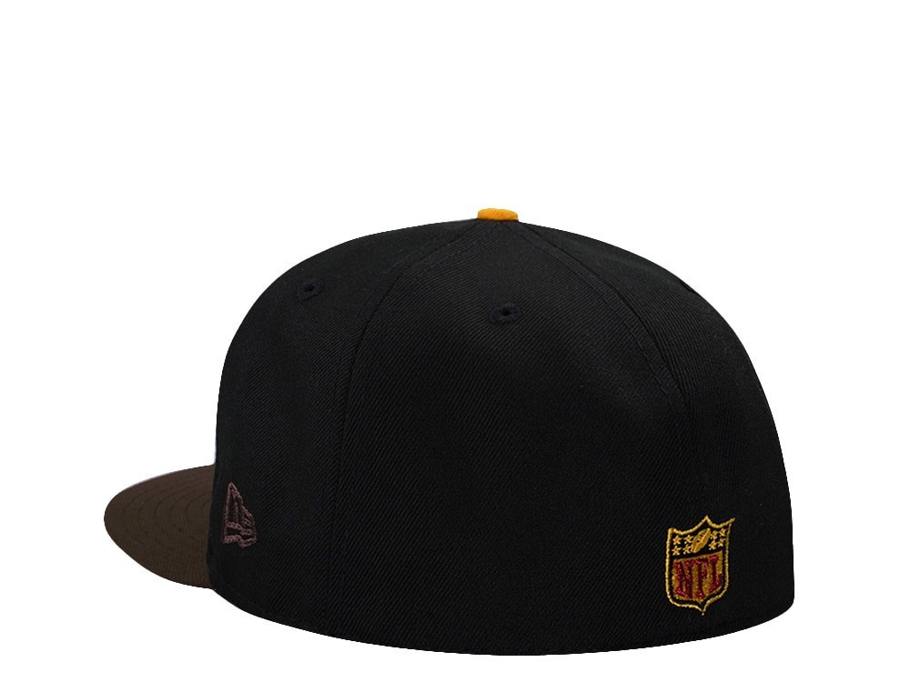 New Era Atlanta Falcons 50th Anniversary Black Two Tone Edition 59Fifty Fitted Cap