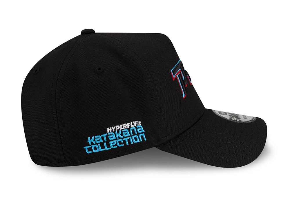 New Era Miami Marlins Hyperfly Edition 9Forty A Frame Snapback Cap