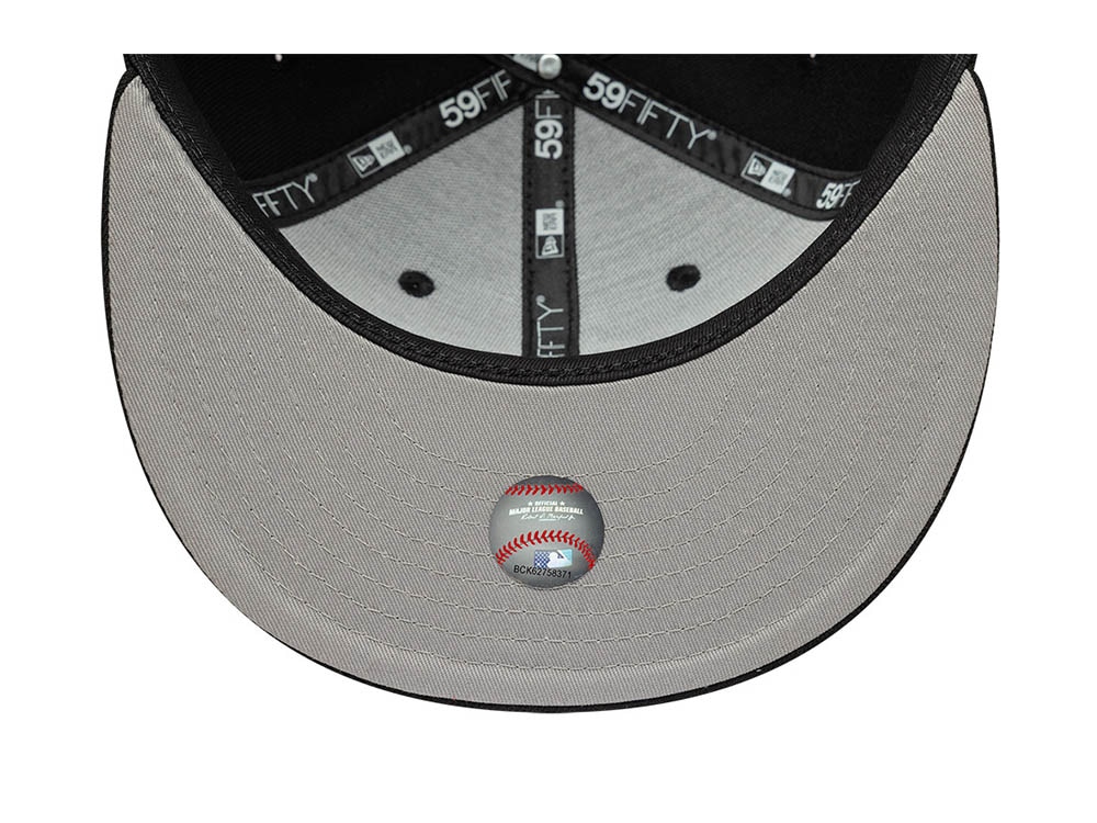 New Era Chicago White Sox Faux Pearl Black Prime Edition 59Fifty Fitted Cap