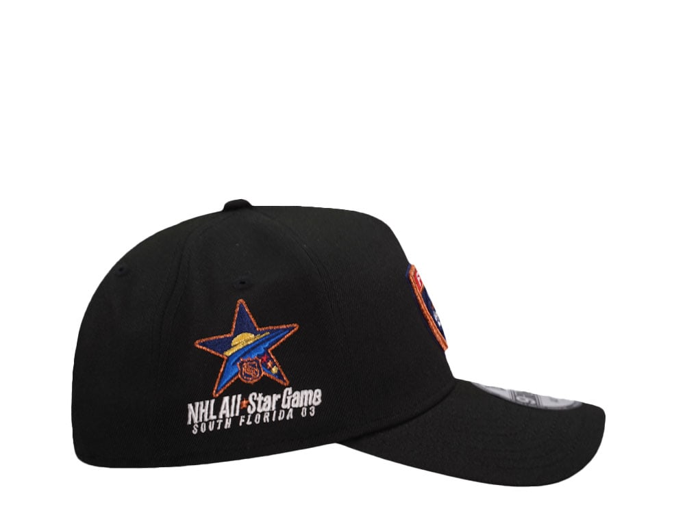 New Era Florida Panthers All Star Game 2003 Black Metallic Edition 9Forty A Frame Snapback Cap