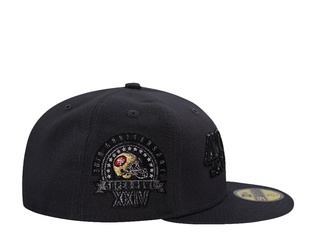 New Era San Francisco 49ers 30th Anniversary Gray Prime Edition 59Fifty Fitted Cap