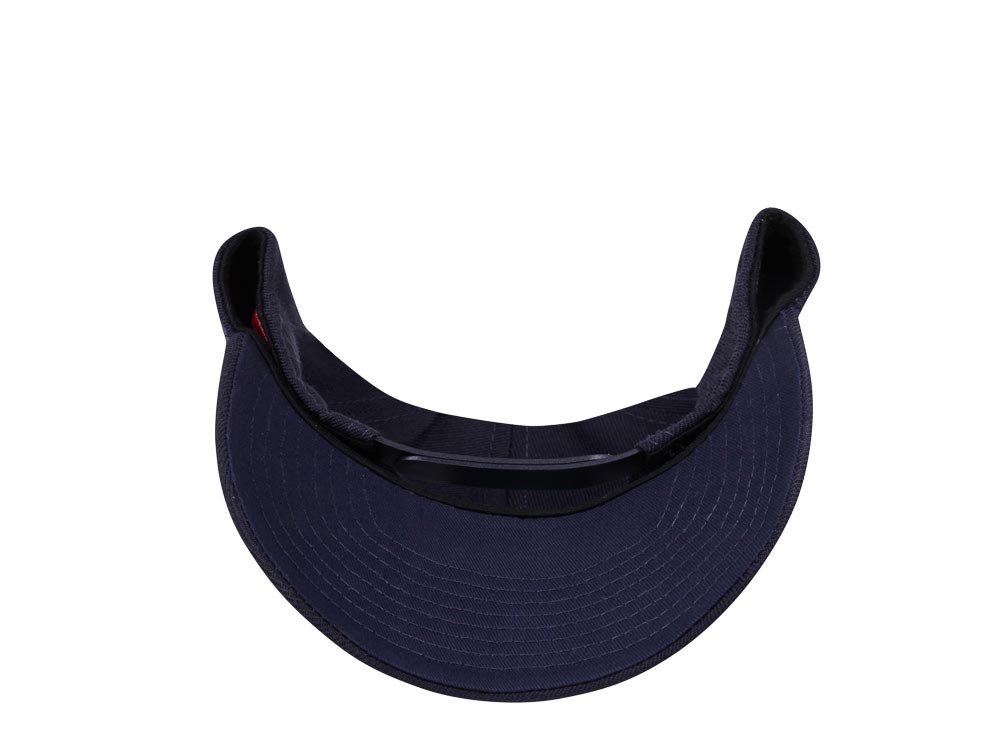American Needle Seattle Kraken Navy Stadium Curved Snapback Cap