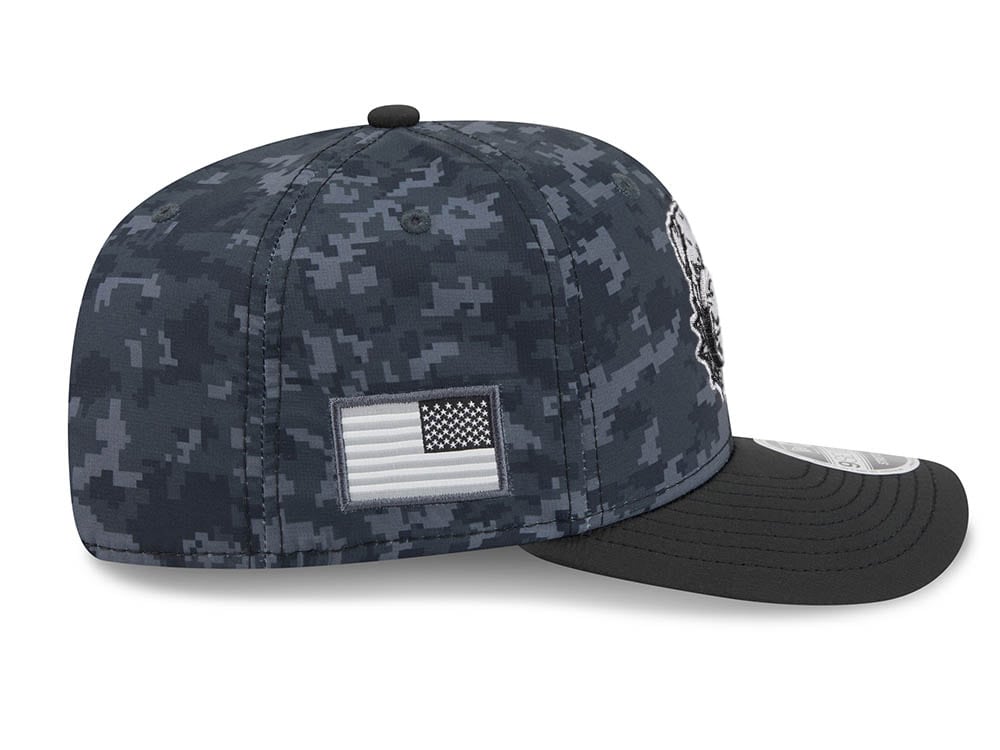 New Era Cleveland Browns NFL Salute to Service 2026 Digi Camo Black 9Seventy Stretch Snapback Cap
