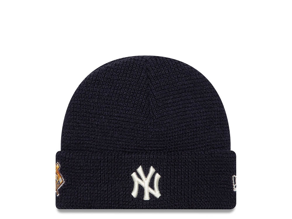 New Era New York Yankees Yankee Stadium World Series Short Cuff Beanie Navy Kapsyl