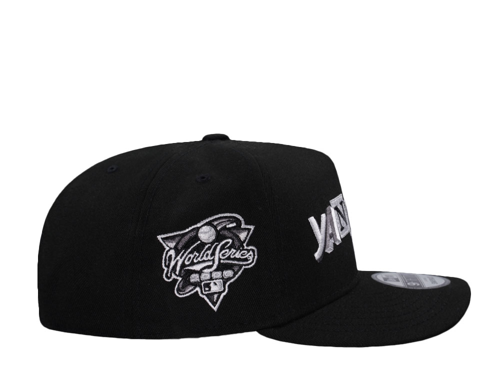 New Era New York Yankees World Series 2000 Black Metallic Edition 9Fifty A Frame Snapback Cap