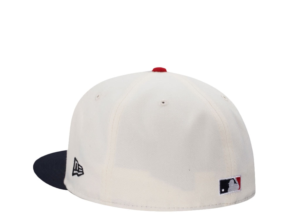 New Era Atlanta Braves World Series 1995 Cascading Chrome Two Tone Edition 59Fifty Fitted Cap
