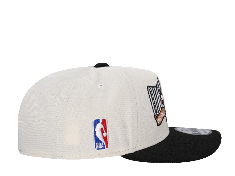 New Era  Chicago Bulls World Champions Chrome Two Tone Edition A Frame 9Fifty Snapback Cap