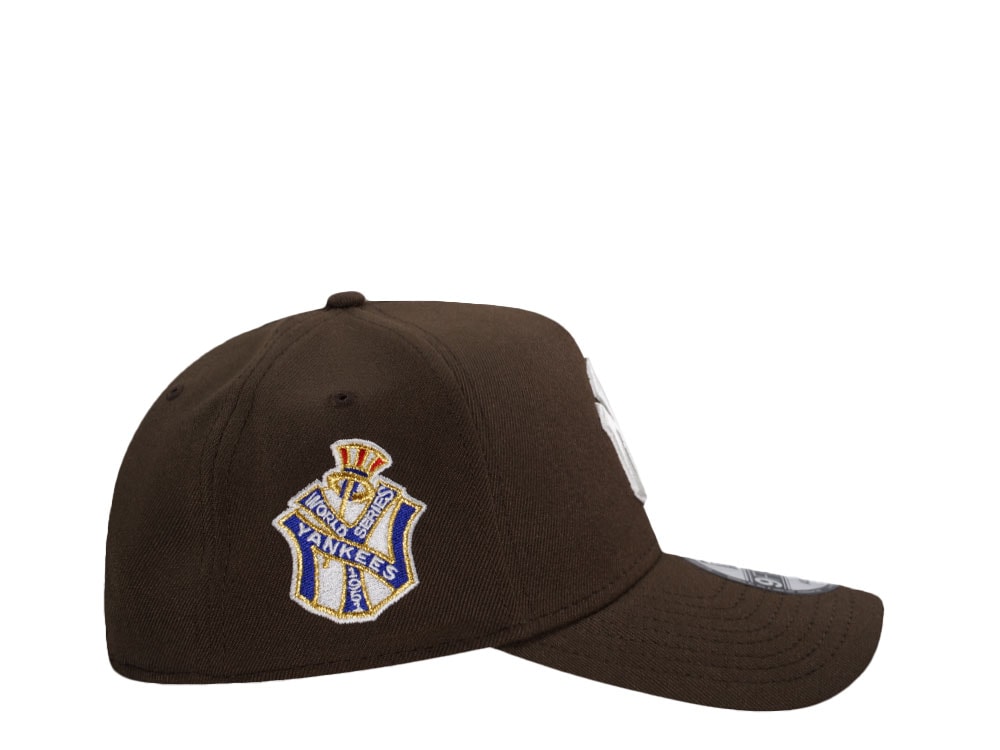 New Era New York Yankees World Series 1951 Walnut Edition 9Forty A Frame Snapback Cap