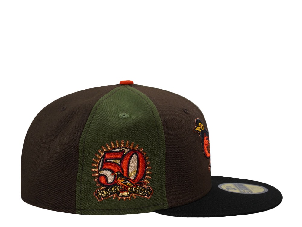 New Era Baltimore Orioles 50th Anniversary Pinwheel Edition 59Fifty Fitted Cap