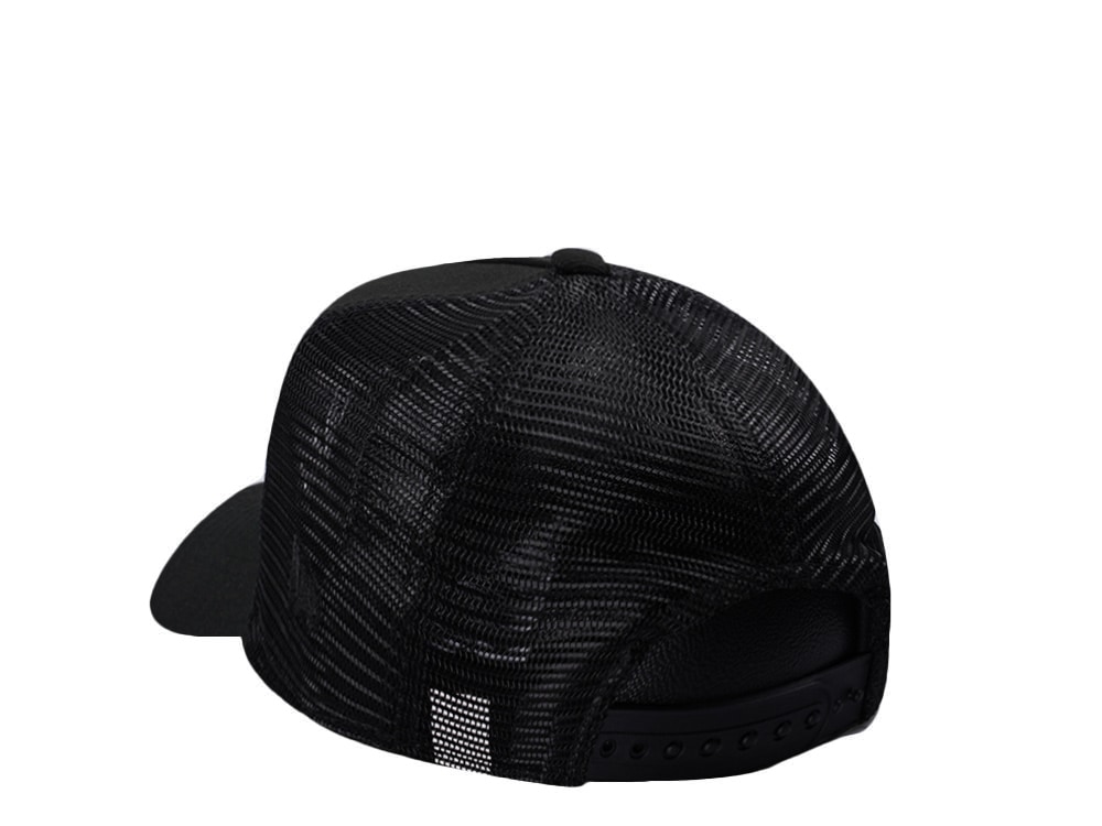 New Era Vegas Golden Knights Black Prime Edition 9Forty A Frame Trucker Snapback Cap