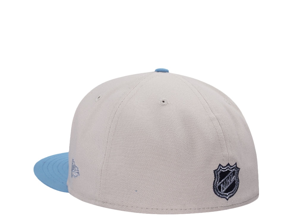 New Era Pittsburgh Penguins Winter Classic 2008 Stone Metallic Two Tone Edition 59Fifty Fitted Cap