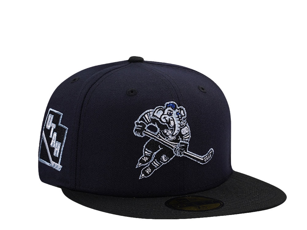 New Era Utah Mammoth Tusky Metallic Navy Two Tone Edition 59Fifty Fitted Cap