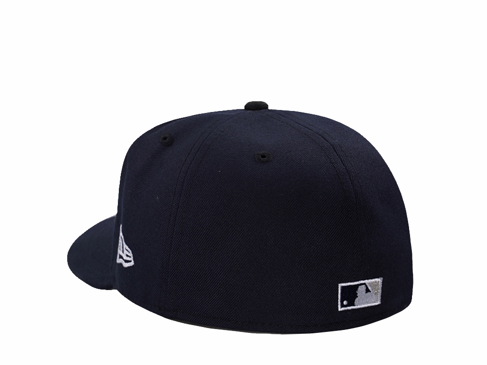 New Era New York Yankees World Series 1999 Navy Prime Edition Pre Curved 59Fifty Fitted Cap