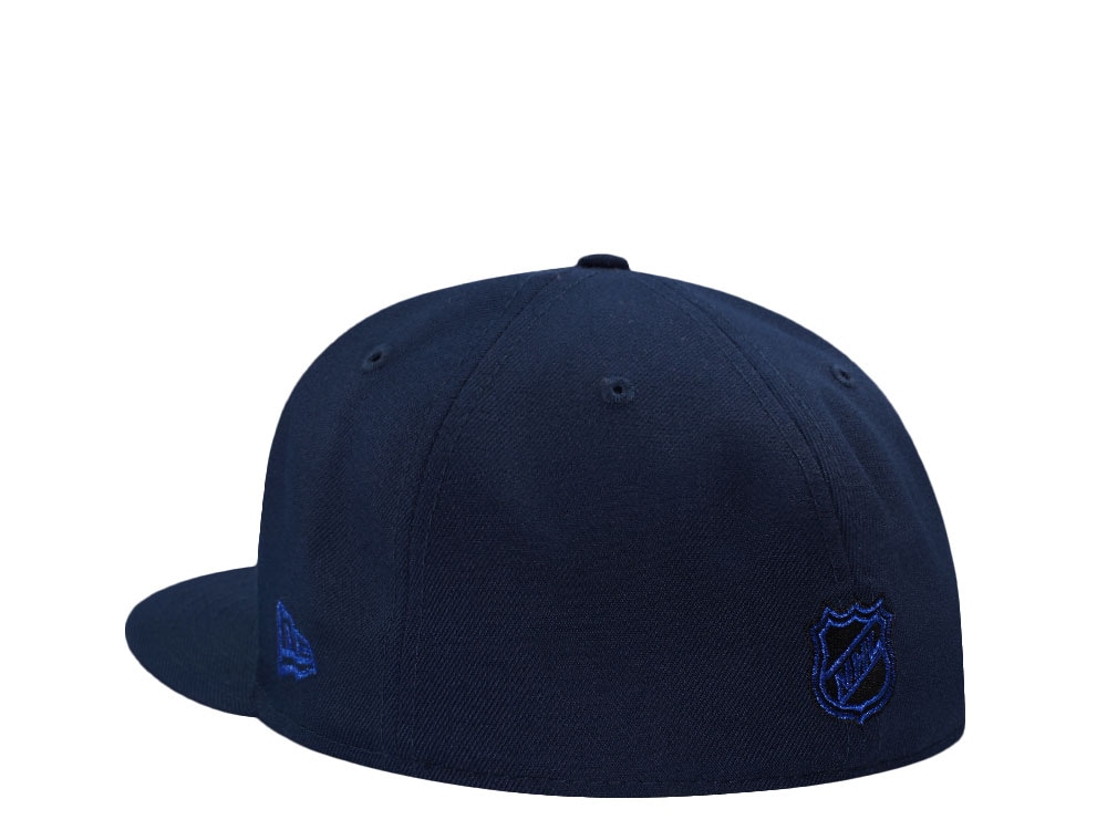 New Era Chicago Blackhawks Navy Prime Edition 59Fifty Fitted Cap
