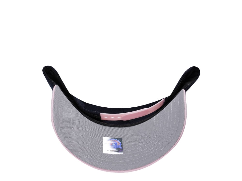 New Era Miami Beach Flamingos 1954 Navy Pink Two Tone 9Forty A Frame Snapback Cap