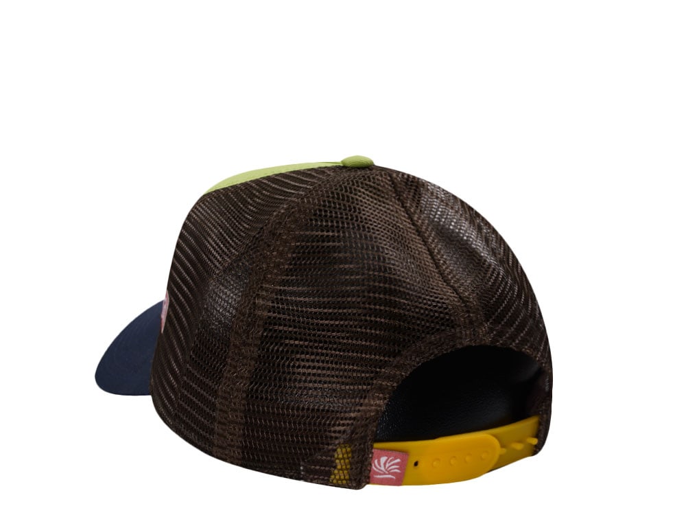 Djinns HFT The Paname Green Trucker Snapback Cap