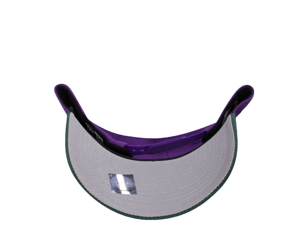 New Era Tampa Smokers Purple Gold Two Tone Edition 9Forty A Frame Snapback Cap