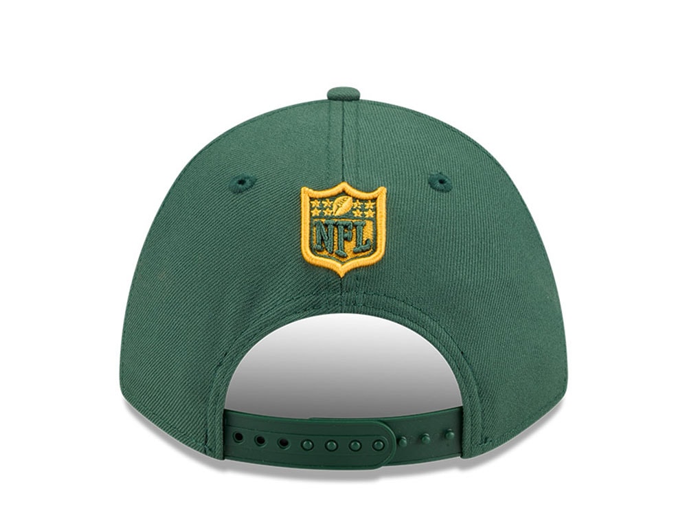 New Era Green Bay Packers NFL Team 9Forty M Crown Snapback Cap