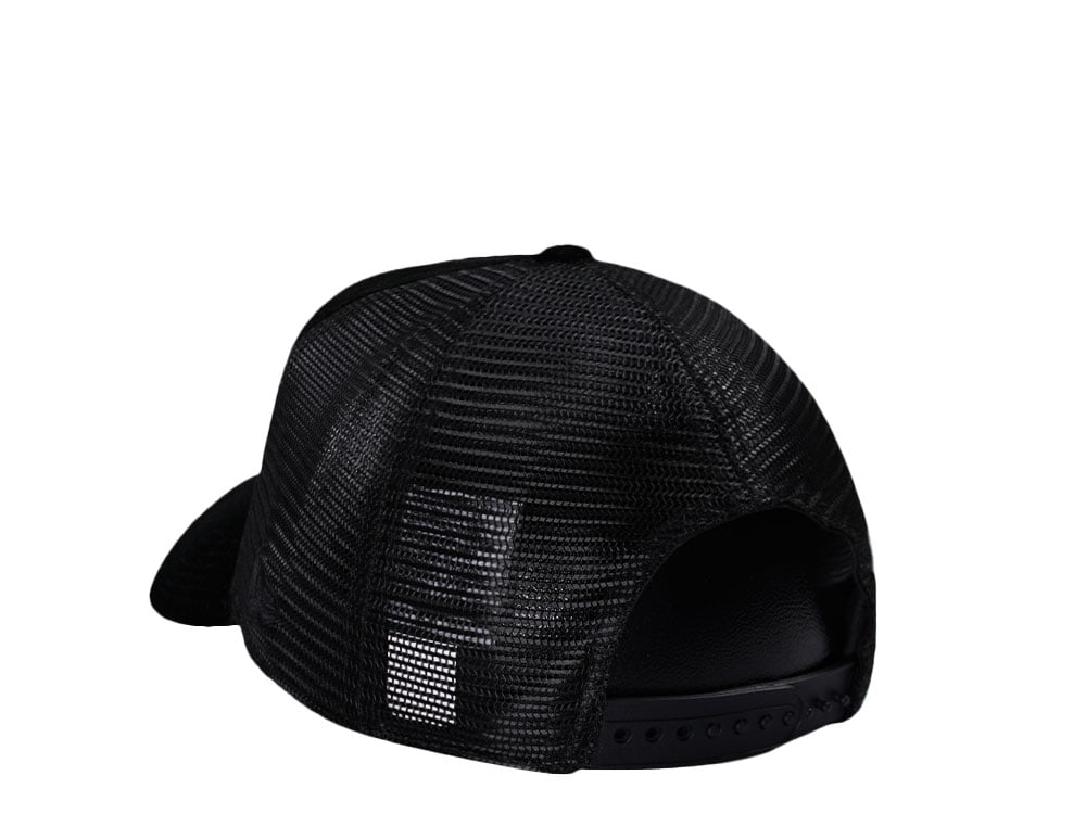 New Era Los Angeles Dodgers 40th Anniversary Black Velvet Trucker Edition 9Forty A Frame Snapback Cap