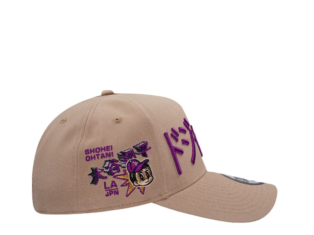 New Era Los Angeles Dodgers Ohtani Sparkling Camel Edition 9Forty A Frame Snapback Cap