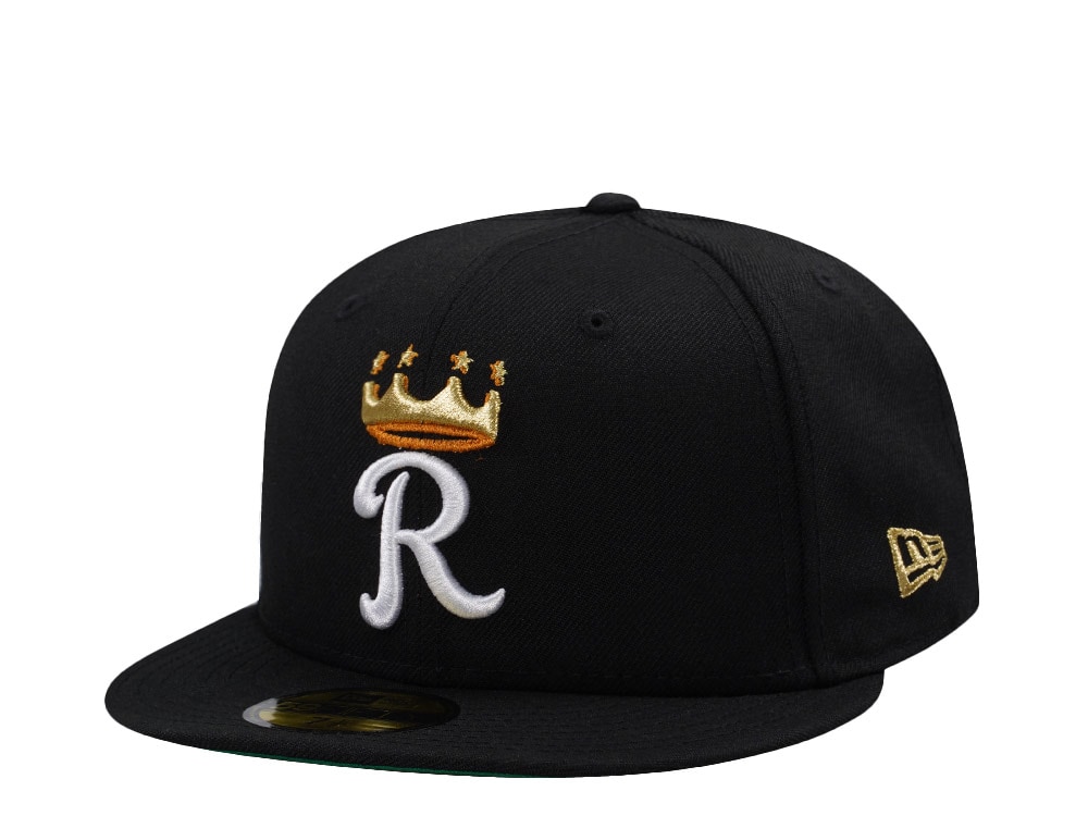 New Era Kansas City Royals Wool Black Prime Edition 59Fifty Fitted Cap