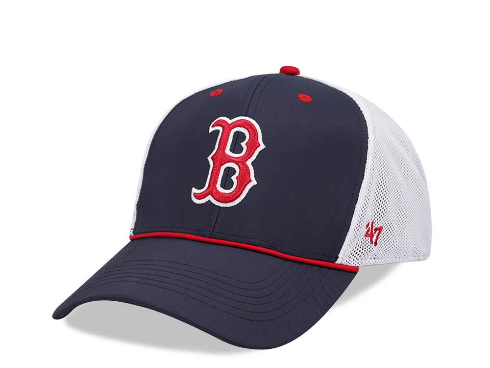 47Brand Boston Red Sox Navy Brrr MVP Snapback Cap