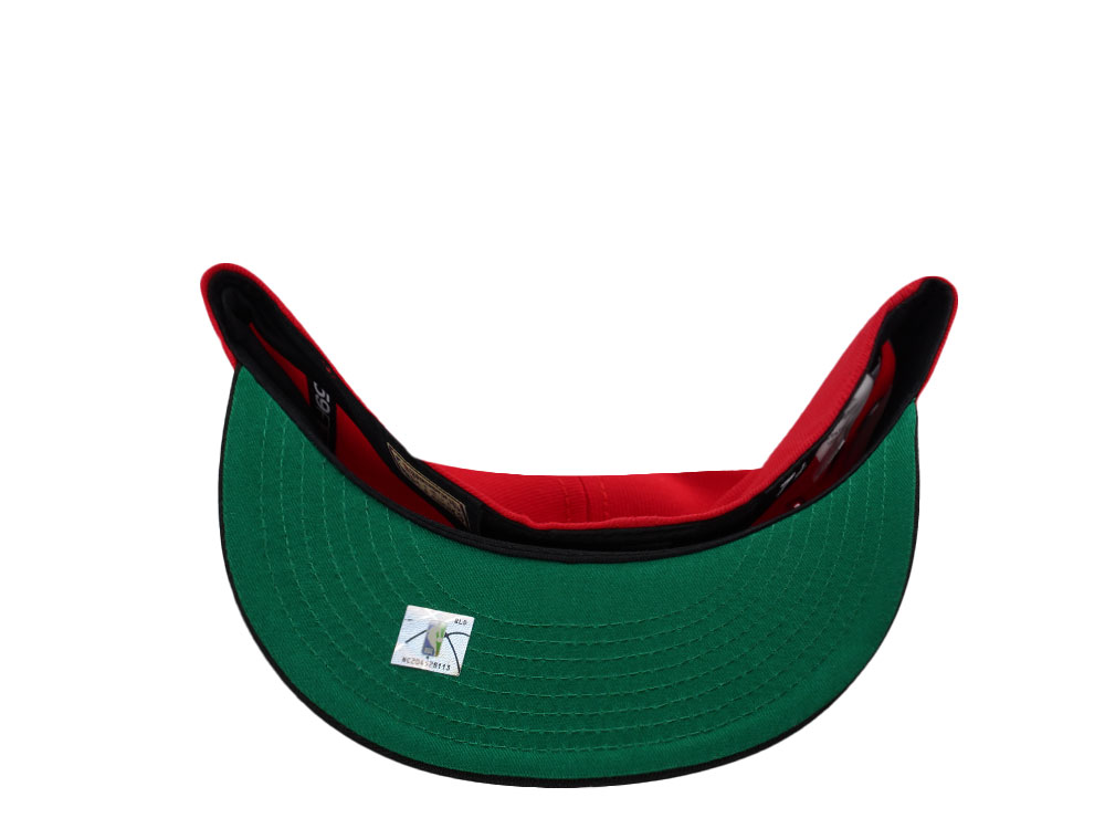 New Era Chicago Bulls 40th Anniversary Red Two Tone Edition 59Fifty Fitted Cap