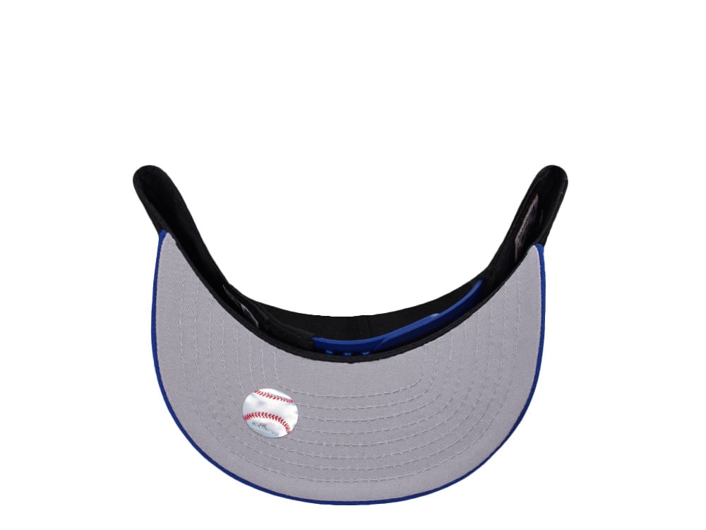 New Era New York Mets 40th Anniversary Black Two Tone Edition 9Fifty A Frame Snapback Cap