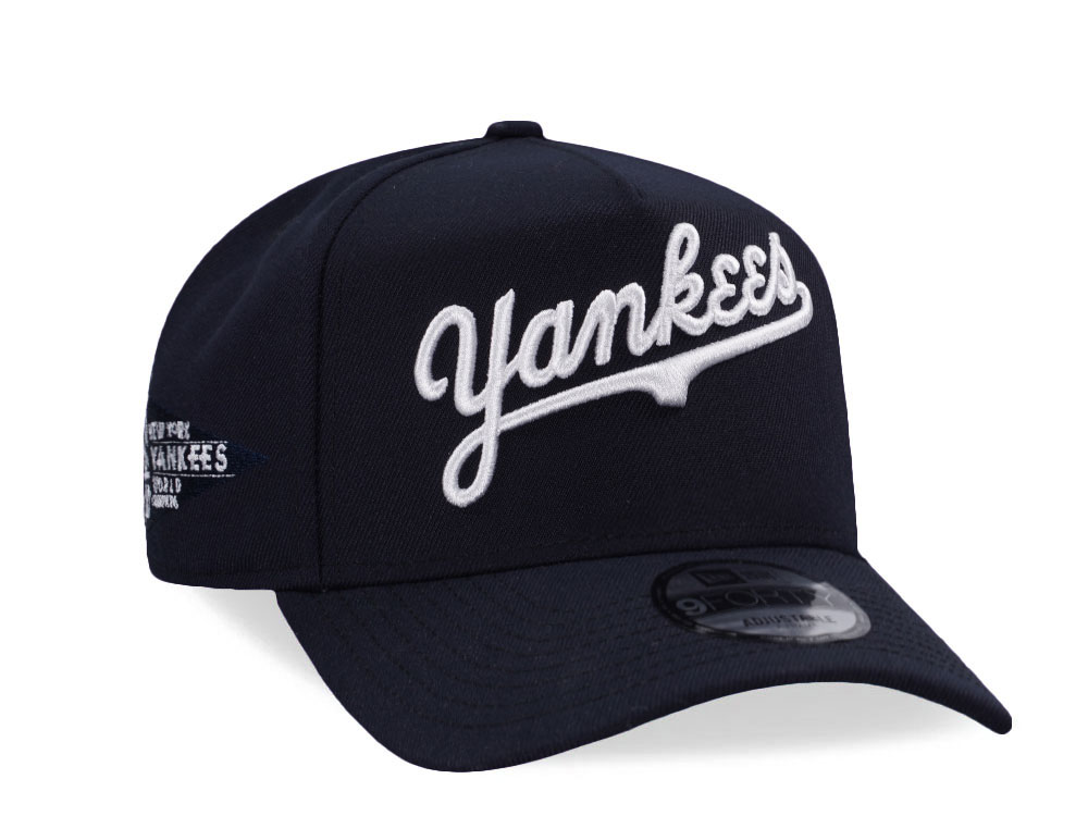 New Era New York Yankees World Series 1927 Navy Prime Edition 9Forty A Frame Snapback Cap