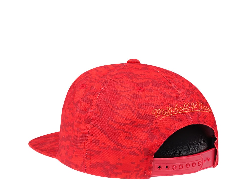 Mitchell & Ness Miami Heat NBA Team Digi Camo Hardwood Classic Snapback Cap