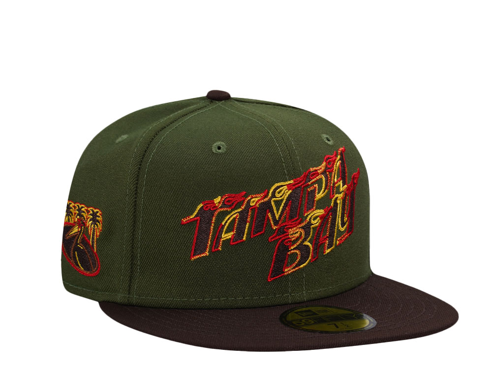 New Era Tampa Bay Rays City Rifle Two Tone Edition 59Fifty Fitted Cap