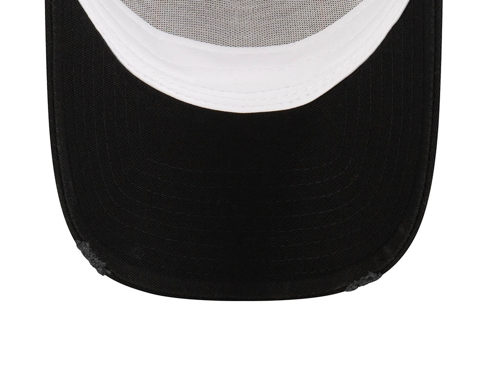 New Era Hot Hoods Racing Black Trucker A Frame Snapback Cap