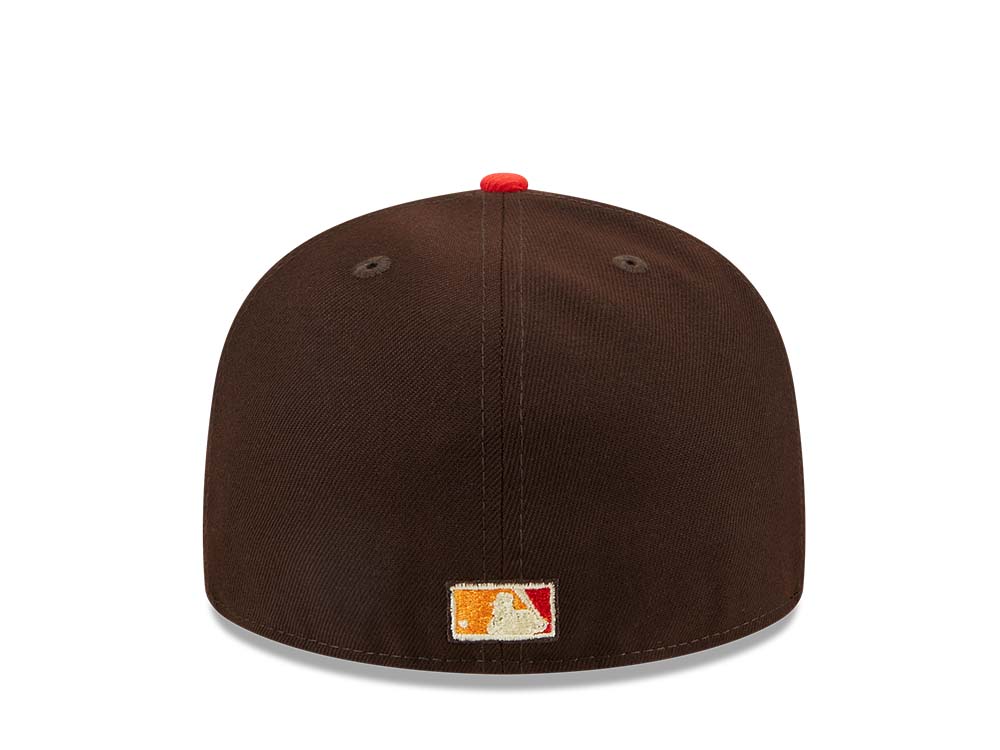 New Era Houston Astros The Elements Brown Two Tone Edition 59Fifty Fitted Cap