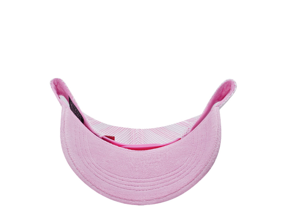 Von Dutch Oval Patch Pink Velour Edition Trucker Snapback Cap