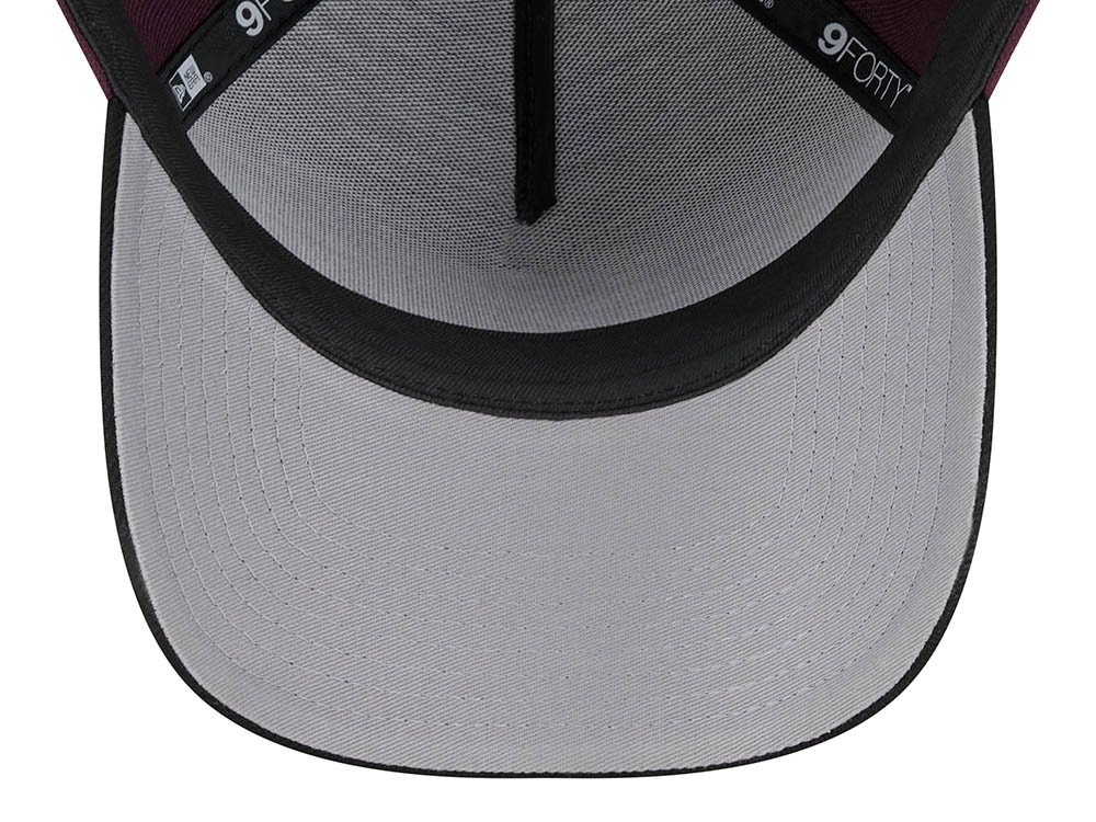 New Era Houston Astros 50th Anniversary Two Tone Plum 9Forty A Frame Snapback Cap