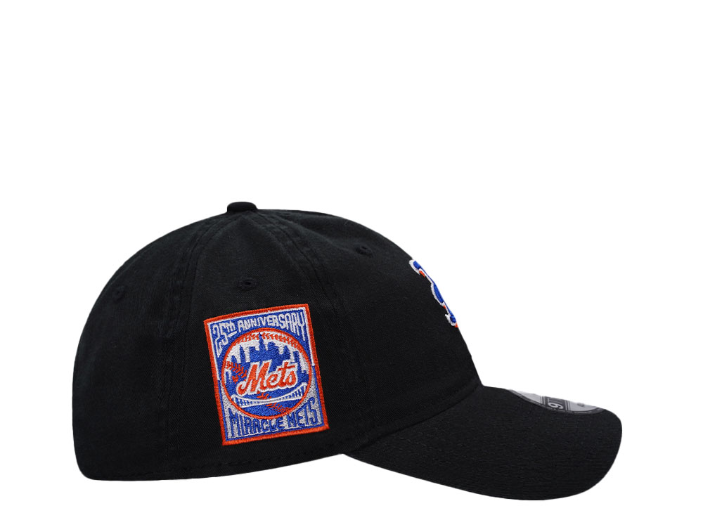 New Era New York Mets 25th Anniversary Black Prime Edition 9Twenty Strapback Cap