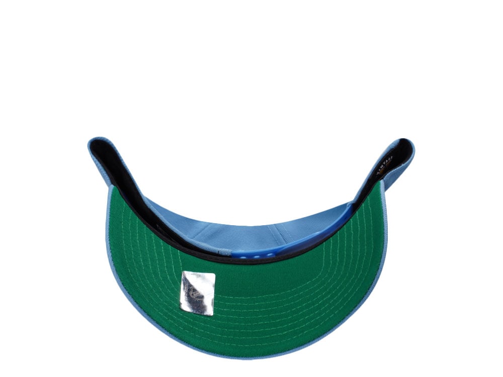New Era Pittsburgh Penguins 25th Anniversary Sky Blue Prime Edition 9Forty A Frame Snapback Cap