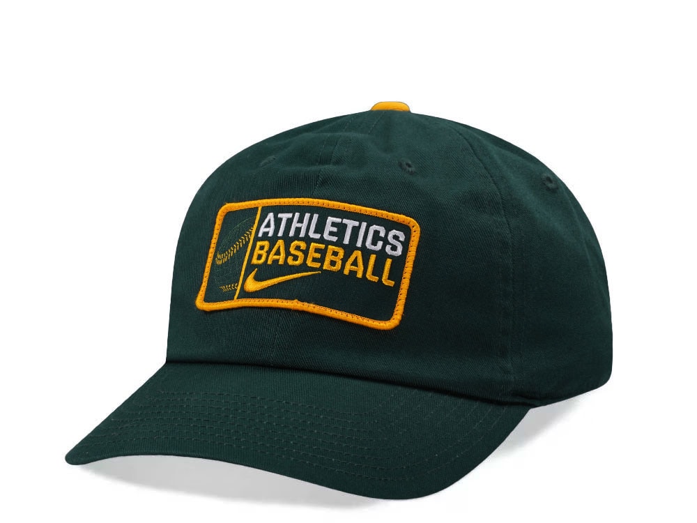Nike Oakland Athletics Primetime Club Green Edition Strapback Cap