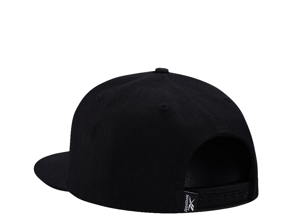 Reebok Logo Black Strapback Cap