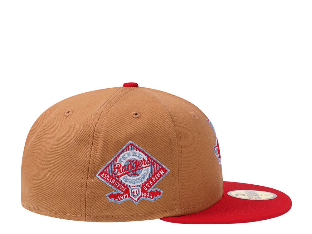 New Era Texas Rangers Arlington Stadium Prime Two Tone Edition 59Fifty Fitted Cap