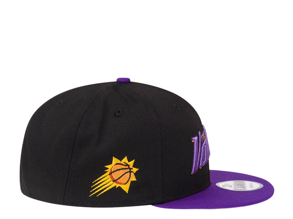 New Era Phoenix Suns Black True Purple Edition 9Fifty Snapback Cap