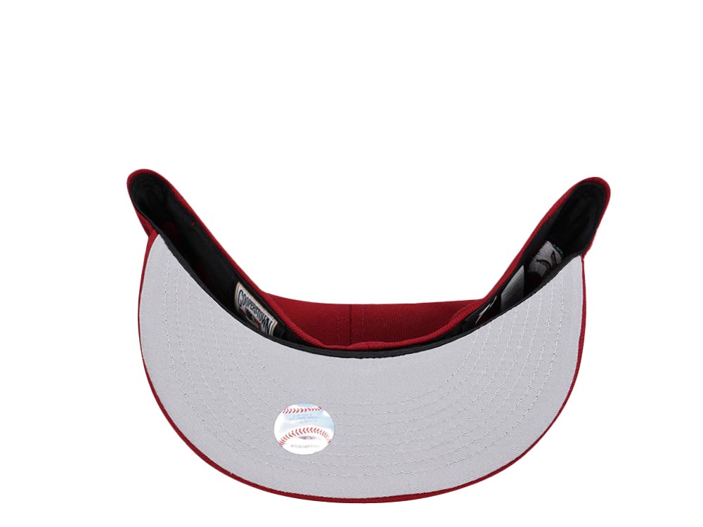 New Era Houston Astros Inaugural Season 2000 Brick Red Classic Edition 59Fifty Fitted Cap