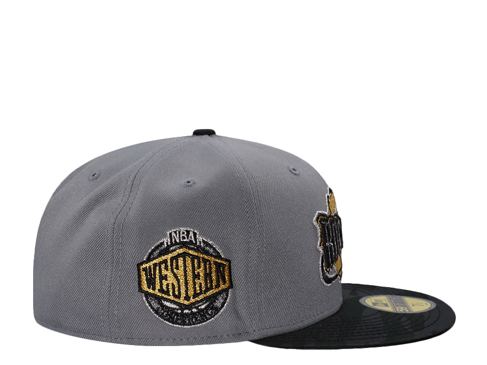 New Era Houston Rockets Western Conference Gray Two Tone Edition 59Fifty Fitted Cap