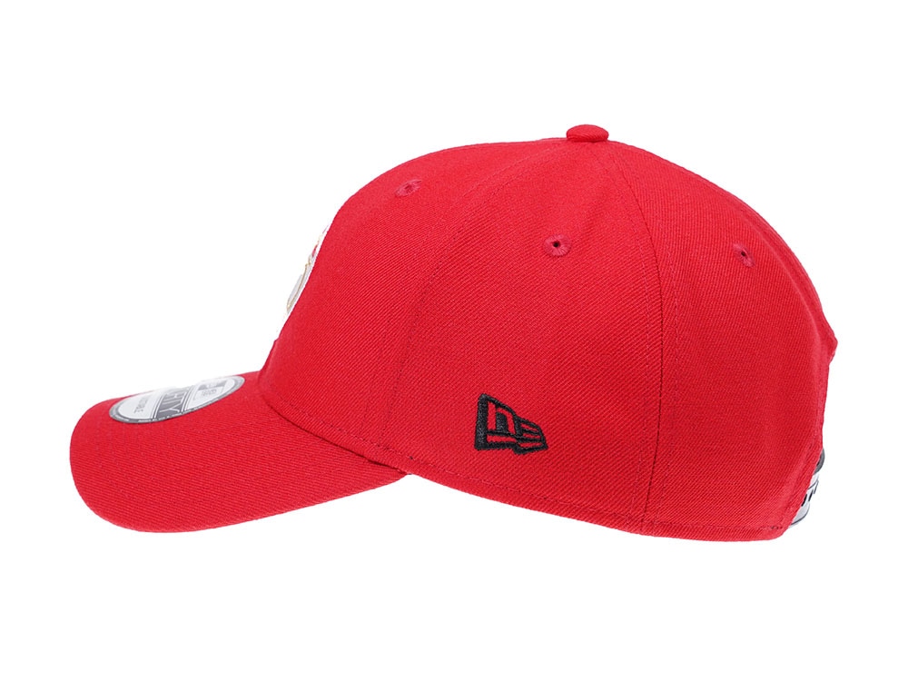 New Era New San Francisco 49ers Curved Red Edition 9Forty Snapback Cap