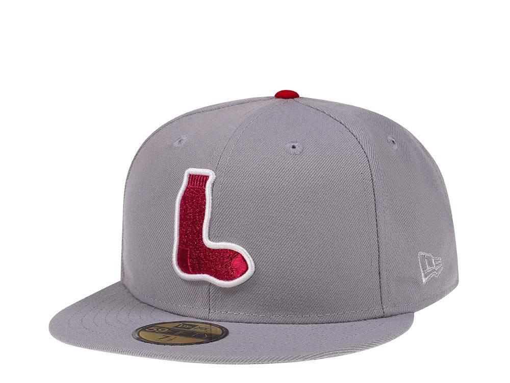 New Era Boston Red Sox Metallic Red Edition 59Fifty Fitted Cap