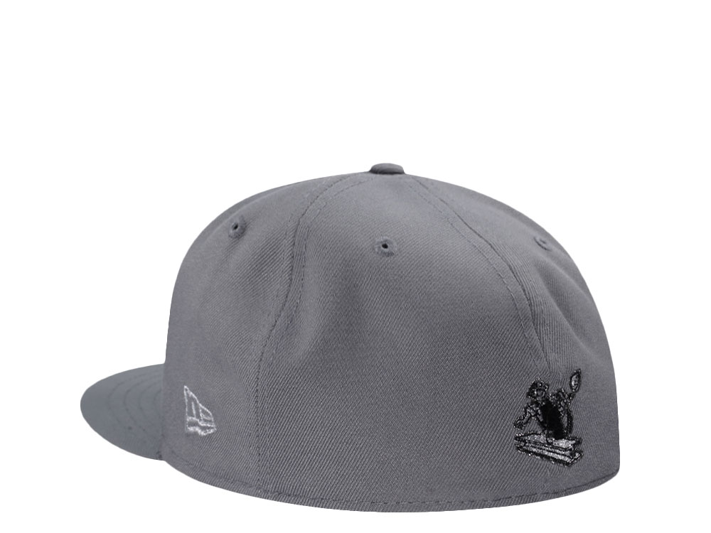 New Era Pittsburgh Steelers 80 Seasons Metallic Gray Prime Edition 59Fifty Fitted Cap