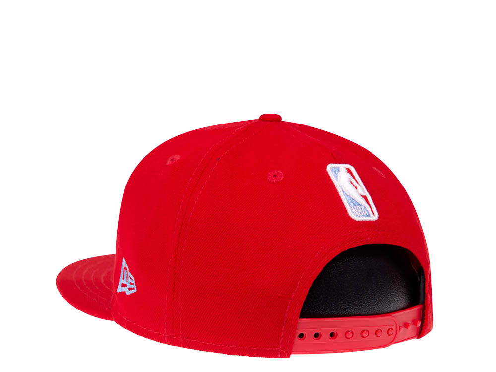 New Era Miami Heat Red Sky Blue Edition 9Fifty Snapback Cap