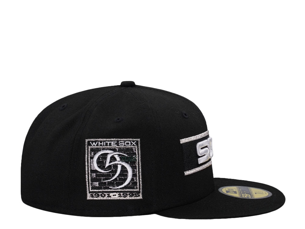 New Era Chicago White Sox 95th Anniversary Black Prime Edition 59Fifty Fitted Cap