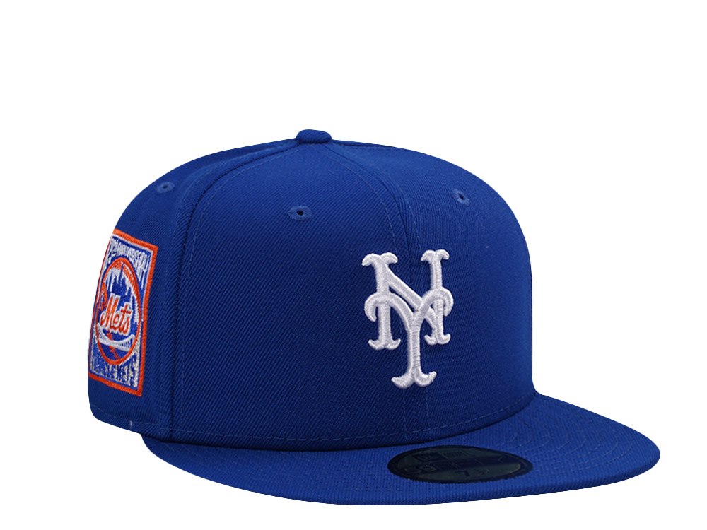 New Era New York Mets 25th Anniversary Blue Prime Edition 59Fifty Fitted Cap