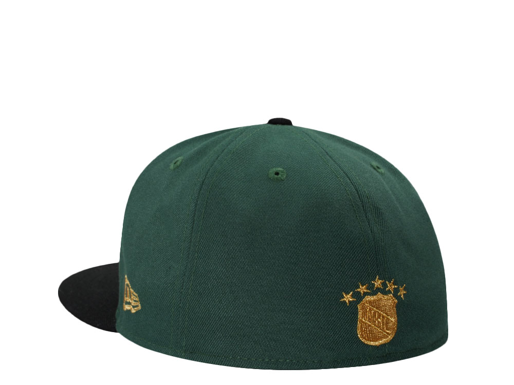 New Era Dallas Stars 20th Anniversary Green Two Tone Edition 59Fifty Fitted Cap